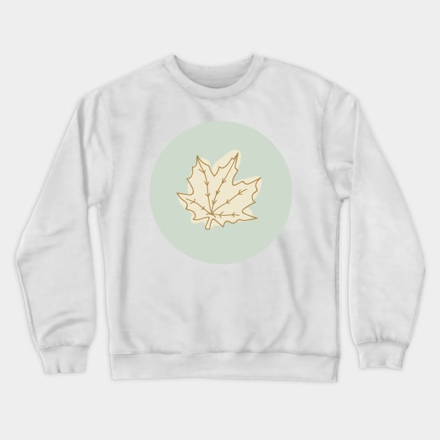 maple leaf Crewneck Sweatshirt by NJORDUR